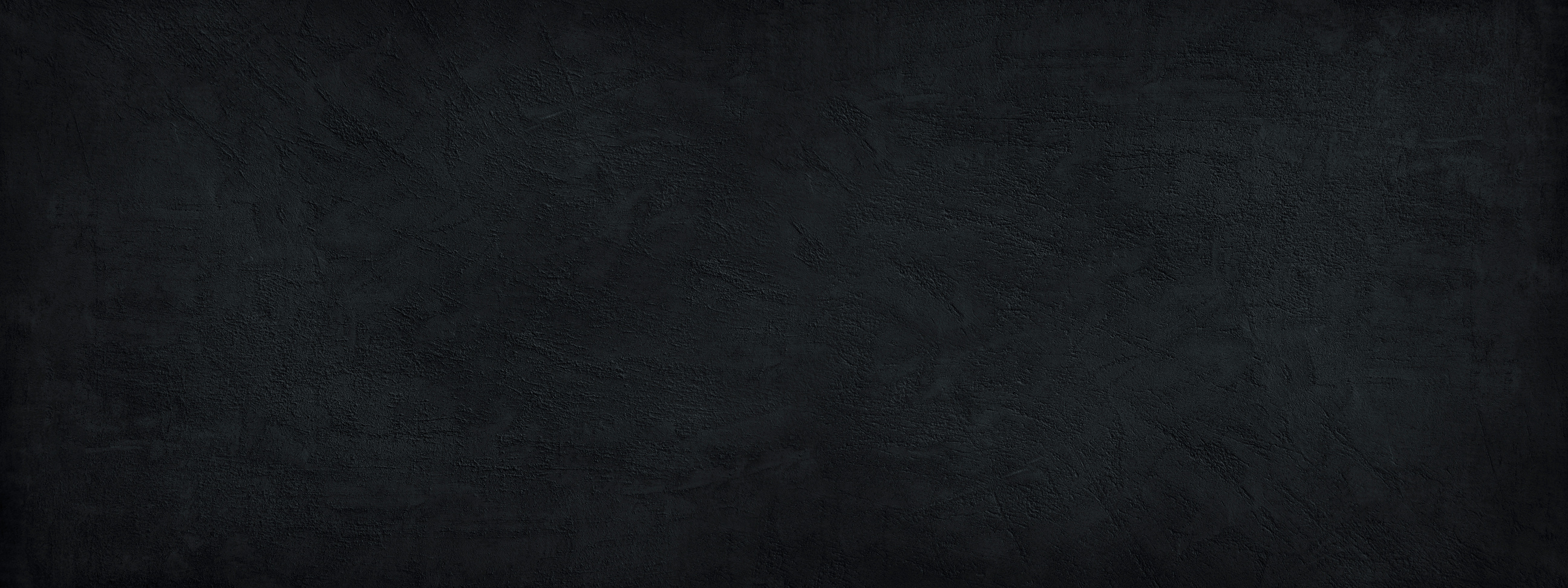 Black stone background. Black banner with concrete wall surface texture.